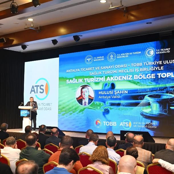 Antalya Valiliği'nde Sağlık Turizmi Akdeniz Bölge Toplantısı Düzenlendi