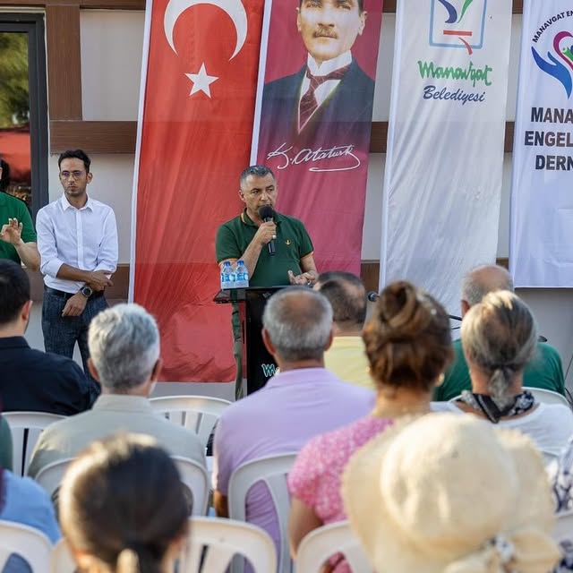 Antalya Manavgat'ta Engelliler İçin Sosyal Yaşam Alanı Açıldı