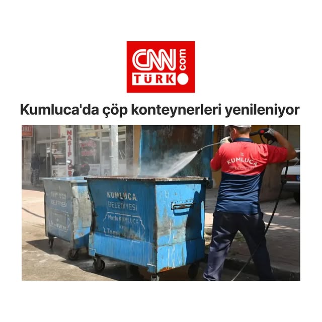 Antalya Kumluca'da Çöp Konteynerleri Yenileniyor, İlçe Daha Hijyenik