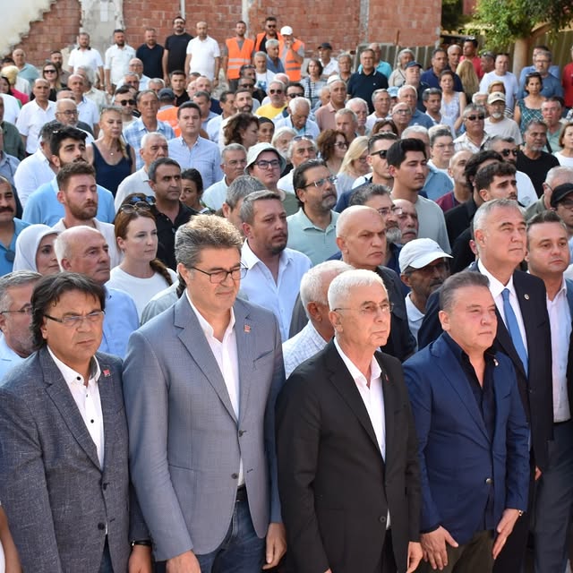 CHP Antalya İl Başkanlığı Yeni Hizmet Binası İçin Temel Attı