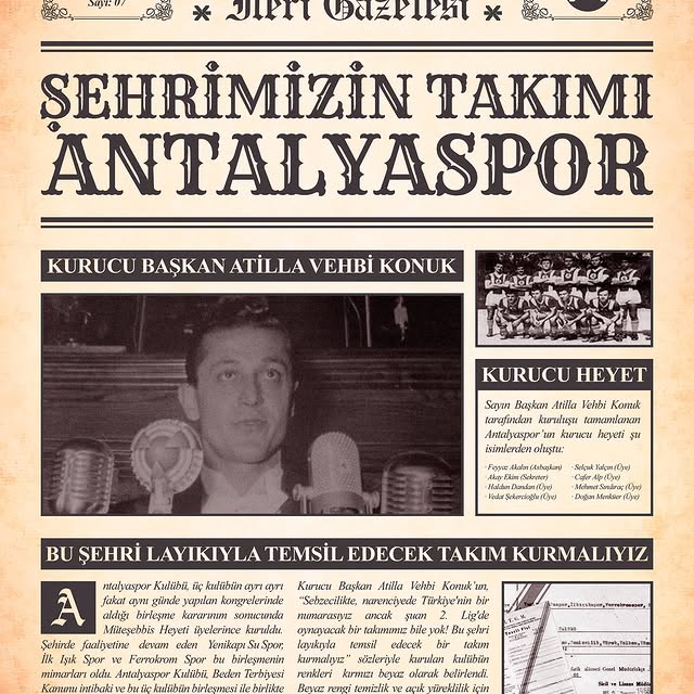Antalyaspor 59 Yaşında: Kırmızı-Beyazlı Kulüp, Kurucu Başkanı Konuk'un Mirasıyla Yükselişe Devam Ediyor