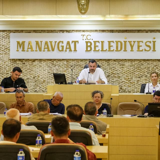 Antalya Manavgat Belediyesi Temmuz Ayı Meclis Toplantısı Gerçekleştirildi