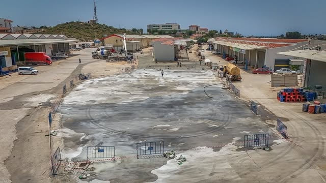 Antalya Demre Belediyesi Yeni Sanayi Sitesi Beton Çalışmaları Yarılandı