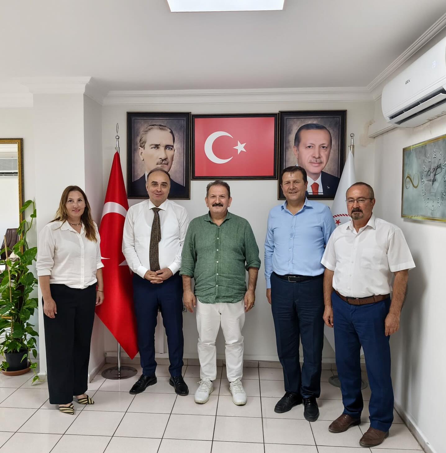 Antalya İl Sağlık Müdürü Özkan, Korkuteli Heyetini Ağırladı