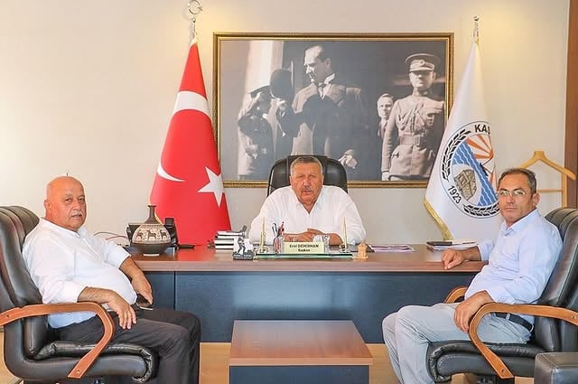 İYİ Parti Kaş İlçe Başkanı Demirhan'ı Ziyaret Etti