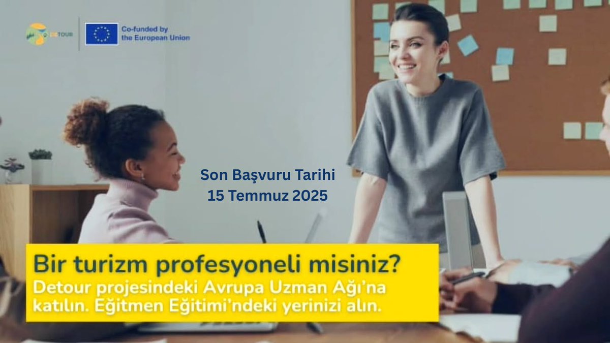 Antalya'da Sürdürülebilir Turizm Eğitmen Eğitimi Başvuruları Son Çağrı