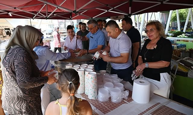 Kemer Belediyesi Muharrem Ayı Aşure İkramları Başladı