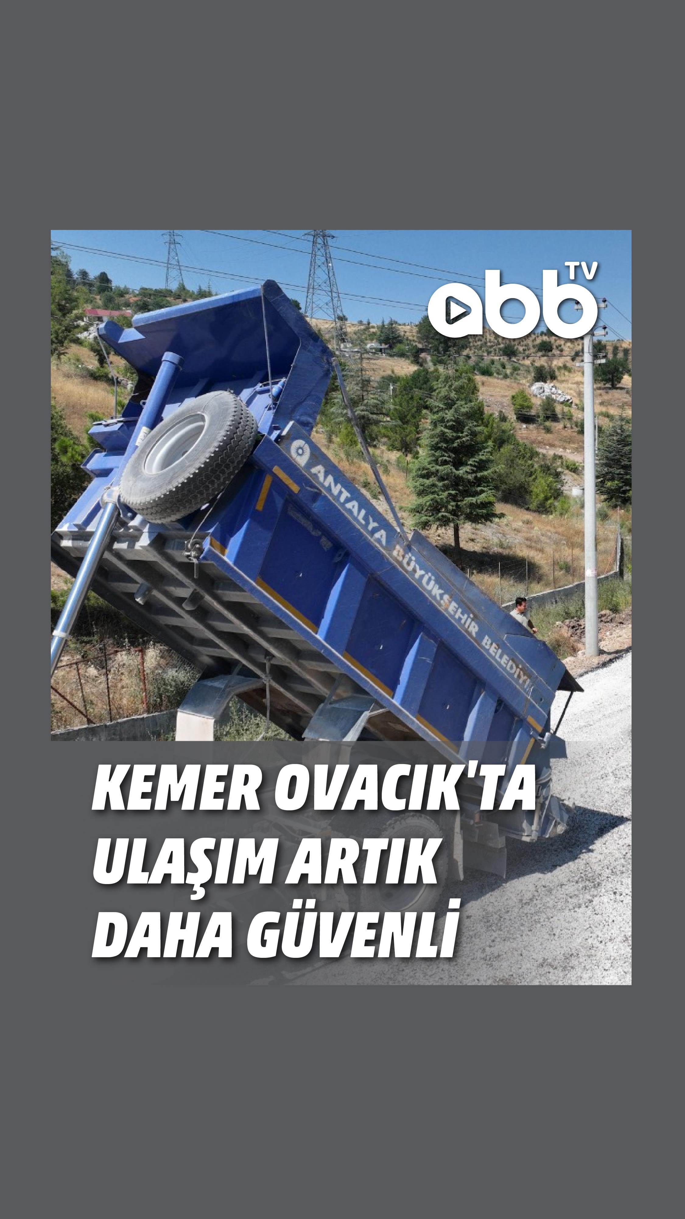 Antalya Kemer'de Yayla Yolu Yenilendi: Vatandaşlar Konforlu Ulaşım İmkanı Buldu