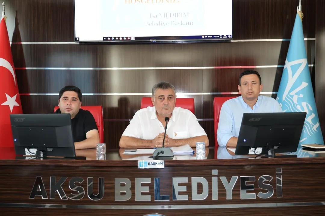 Antalya Aksu Belediyesi Ağustos Ayı Meclis Toplantısı Yapıldı