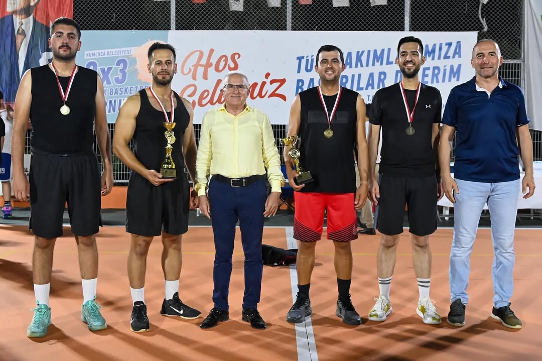 Kumluca'da 3x3 Sokak Basketbolu Turnuvası Coşkuyla Tamamlandı