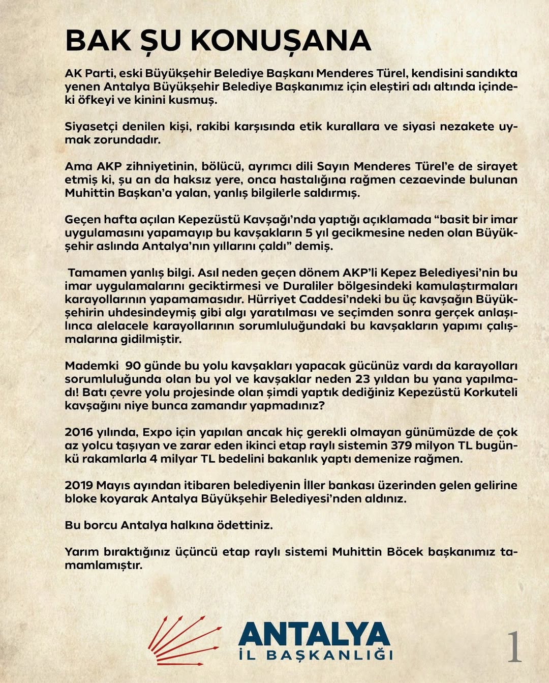 CHP'ye Sert Eleştiri: Yolsuzluk İddiaları ve İtibarsızlaştırma Girişimleri