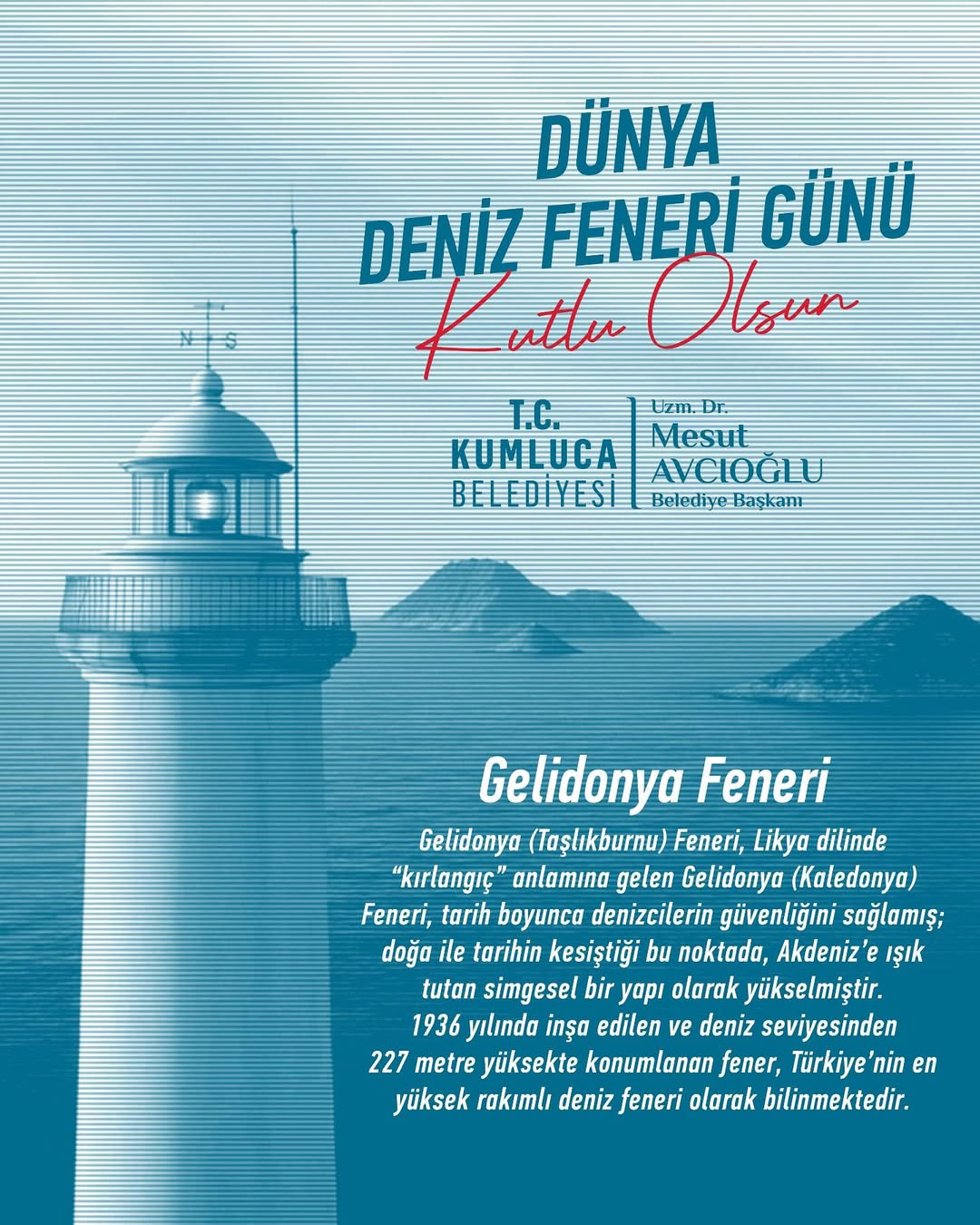 Türkiye'nin En Yüksek Deniz Feneri Gelidonya: Tarih ve Doğanın Buluştuğu Nokta
