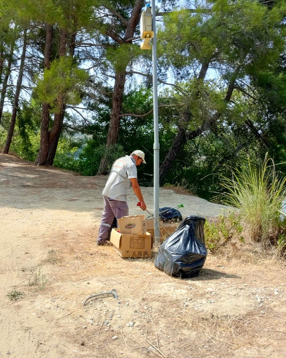 Manavgat'ta Doğal Güzellikleri Korumak İçin Temizlik Çalışmaları