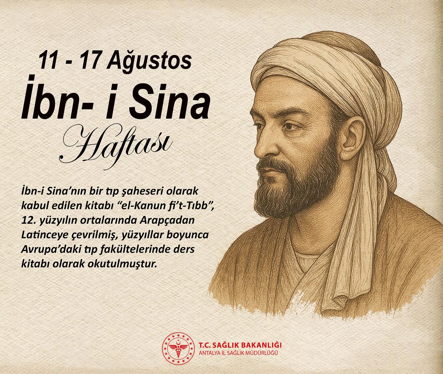 İbni Sina'nın Tıp Mirası Avrupa'da Yüzyıllar Boyunca Eğitimde Yer Aldı