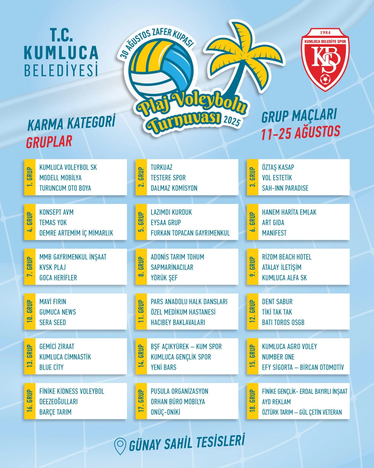 Antalya'da Plaj Voleybolu Coşkusu: 30 Ağustos Zafer Kupası Turnuvası Başlıyor