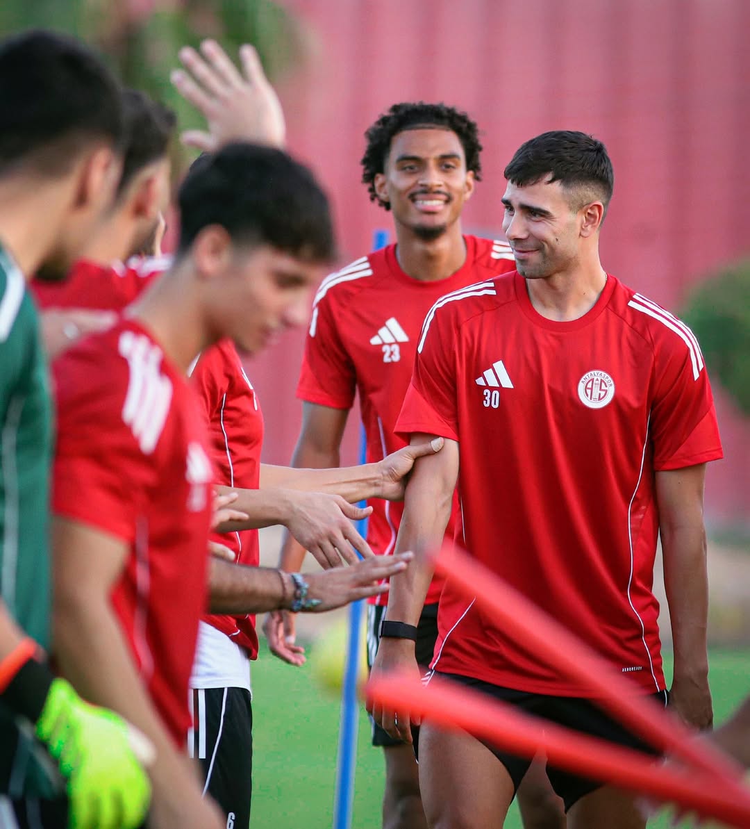 Antalyaspor'da Yeni Transfer Giannetti İlk Antrenmana Katıldı