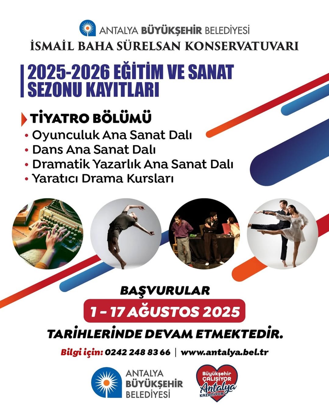 Antalya'da Sanat Eğitimine Giriş: İsmail Baha Sürelsan Konservatuvarı'nda Yeni Dönem Başlıyor