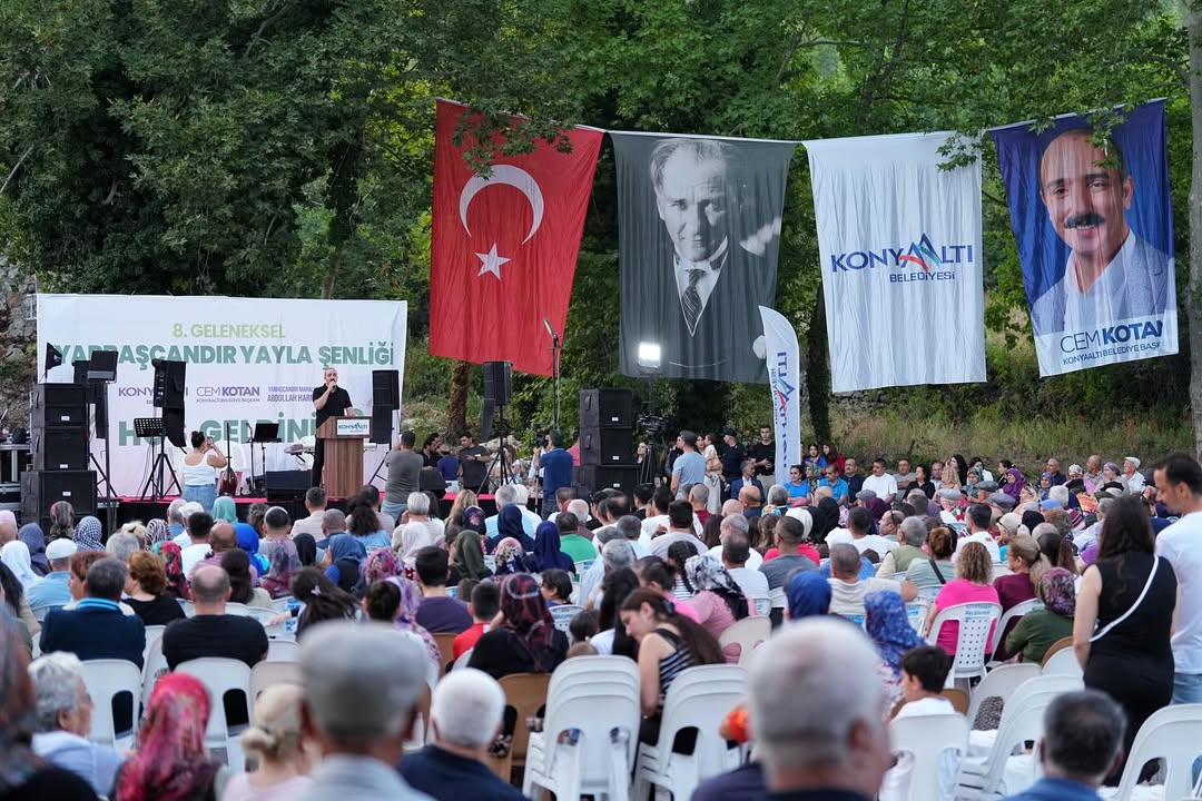 Konyaaltı Belediyesi'nden Yarbaşçandır Yayla Şenliği ile Geleneksel Lezzet Şöleni