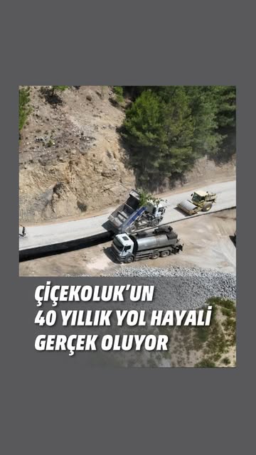 Antalya Gündoğmuş'ta 40 Yıllık Yol Beklentisi Son Buldu