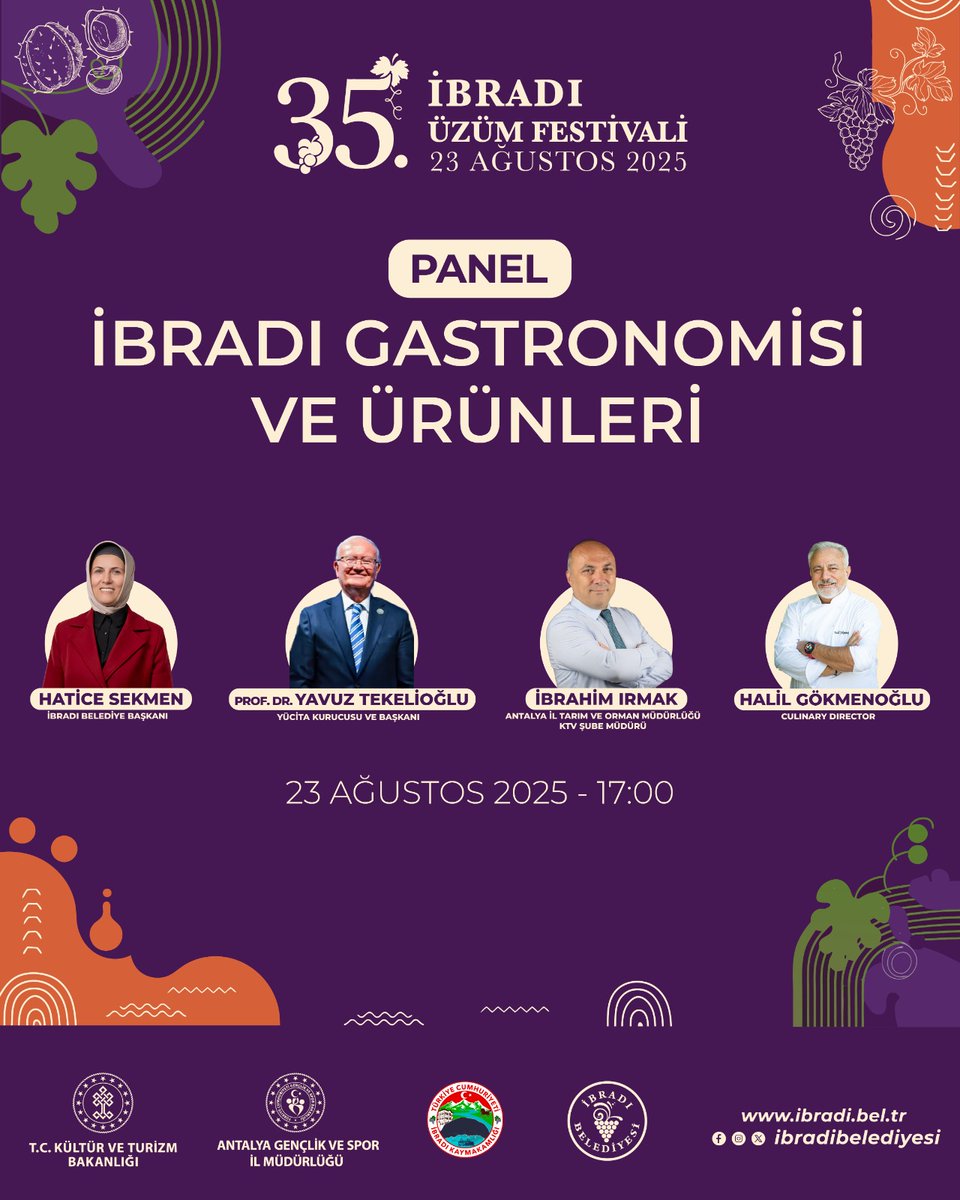 Antalya'da İbradı Üzüm Festivali: Kültür, Lezzet ve Sanat Bir Arada!