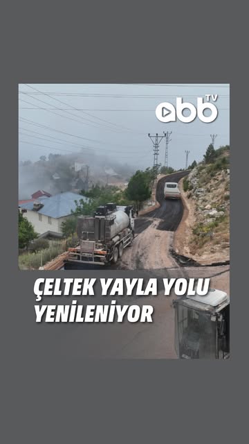 Alanya Çeltek Yaylası'na Bağlanan Grup Yolu Asfaltlanıyor