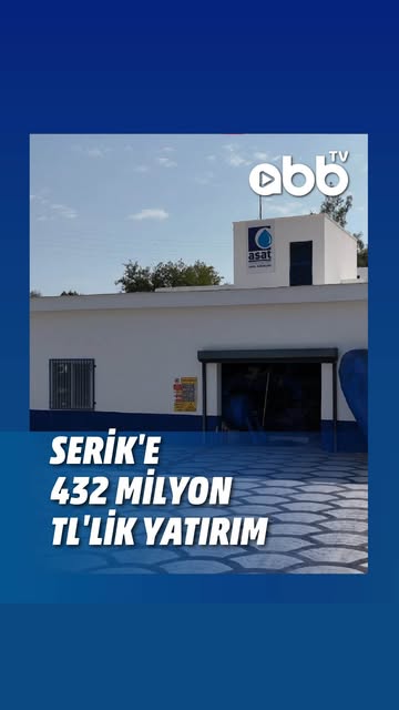 Antalya Serik'te İçme Suyu Sorununa Köklü Çözüm: Belkıs İçme Suyu Tesisi Yenilendi