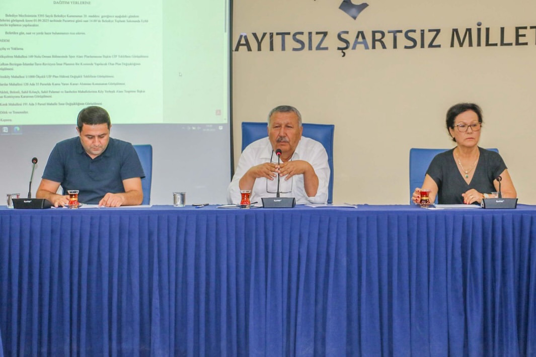 Kaş Belediyesi Eylül Ayı Meclis Toplantısı Yapıldı