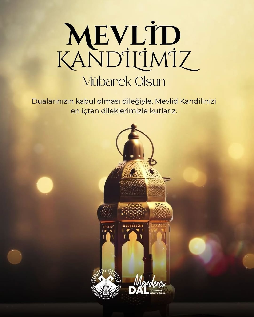 Döşemealtı Belediyesi Mevlid Kandili'ni Kutladı