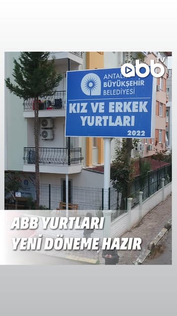 Antalya Büyükşehir Belediyesi Öğrenci Yurtları Yeni Eğitim Öğretim Dönemine Hazır