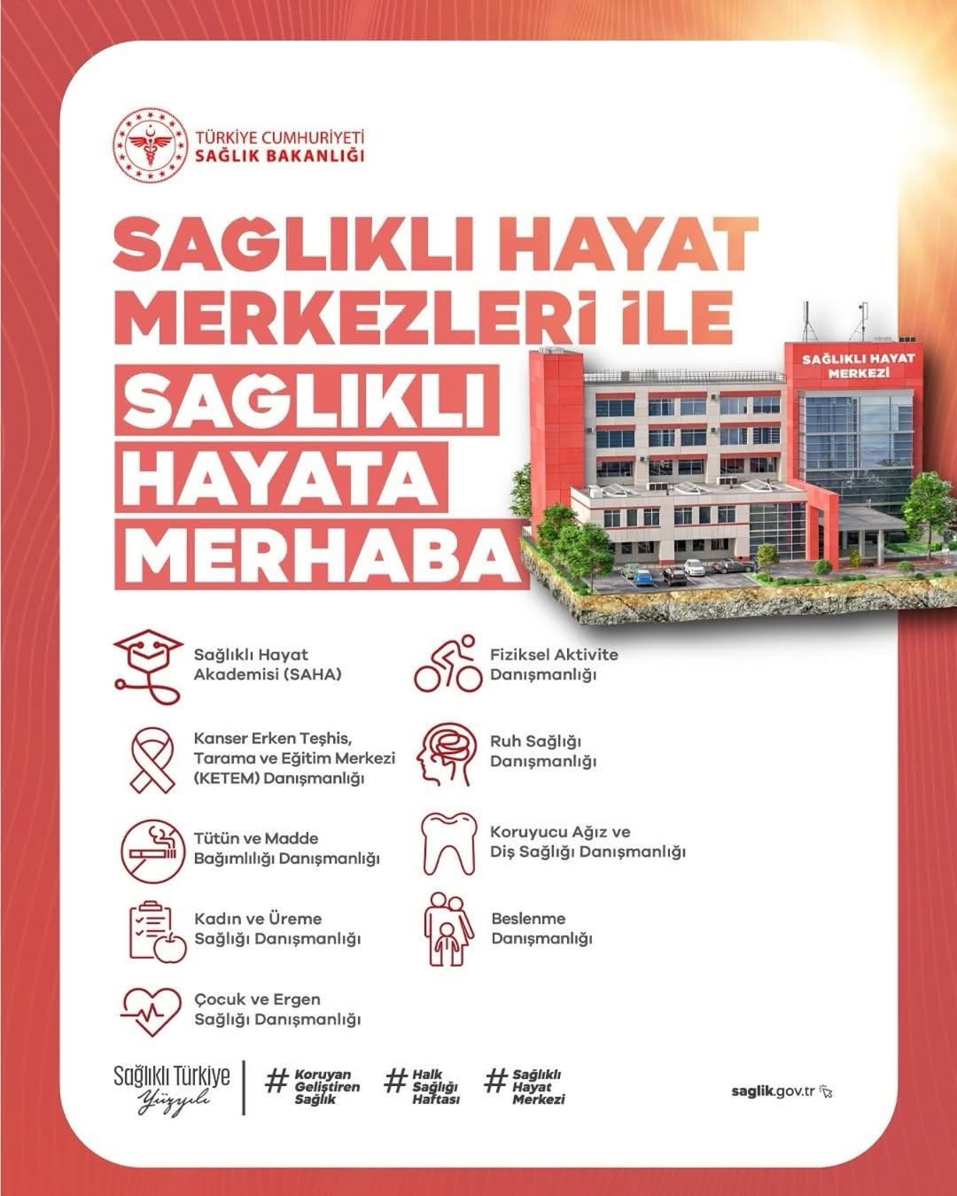 Antalya'da Sağlıklı Yaşam Merkezleri Ücretsiz Hizmet Sunuyor