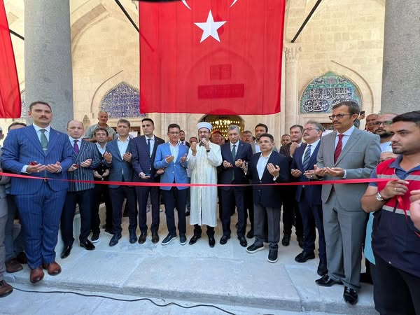 Antalya'da Ketenci Ömer Camii Açılışına MHP İl Başkanlığı Katıldı