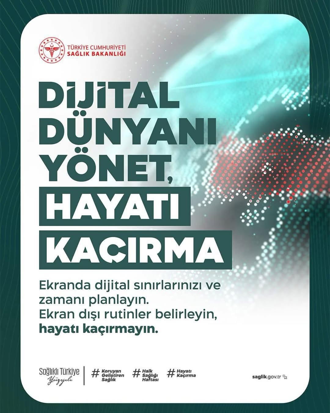 Antalya İl Sağlık Müdürlüğü Halk Sağlığı Haftası Etkinlikleri Düzenledi