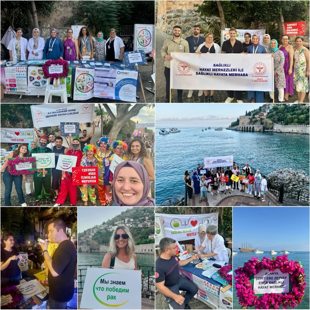 Alanya'da Halk Sağlığı Haftası Etkinlikleri Yoğun İlgi Gördü