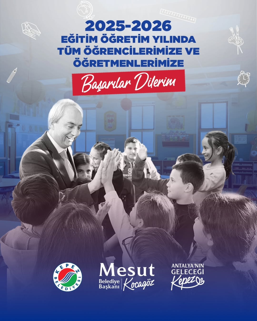 Antalya Kepez Belediyesi'nden Yeni Eğitim Öğretim Yılı Mesajı