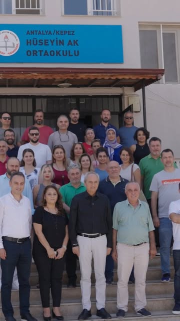 Antalya Kepez Belediyesi Hüseyin Ak İlkokulu’na Destek Veriyor