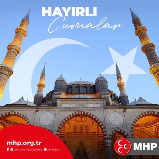MHP Antalya İl Başkanlığı'ndan Hayırlı Cumalar Mesajı