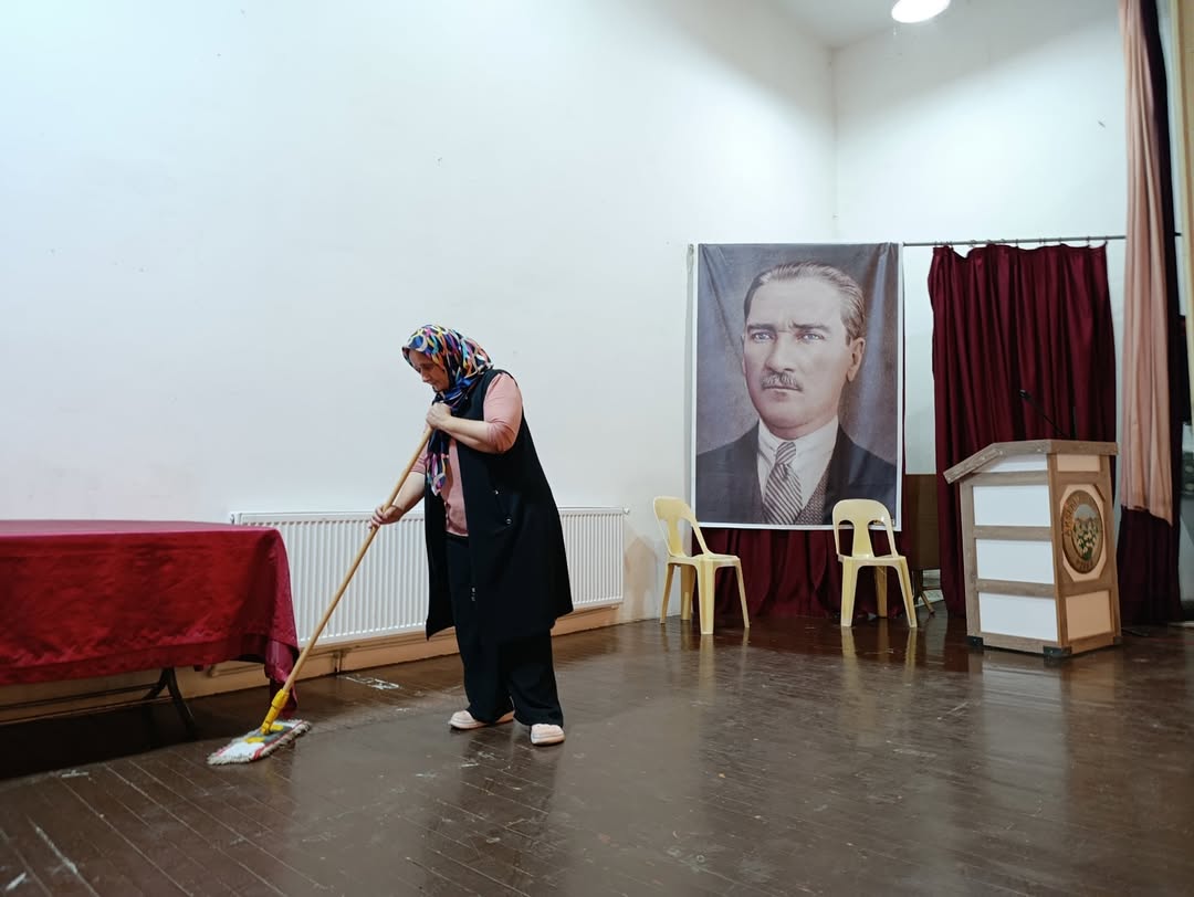 Antalya Akseki Belediyesi Kültür Salonu Etkinliklere Hazırlanıyor