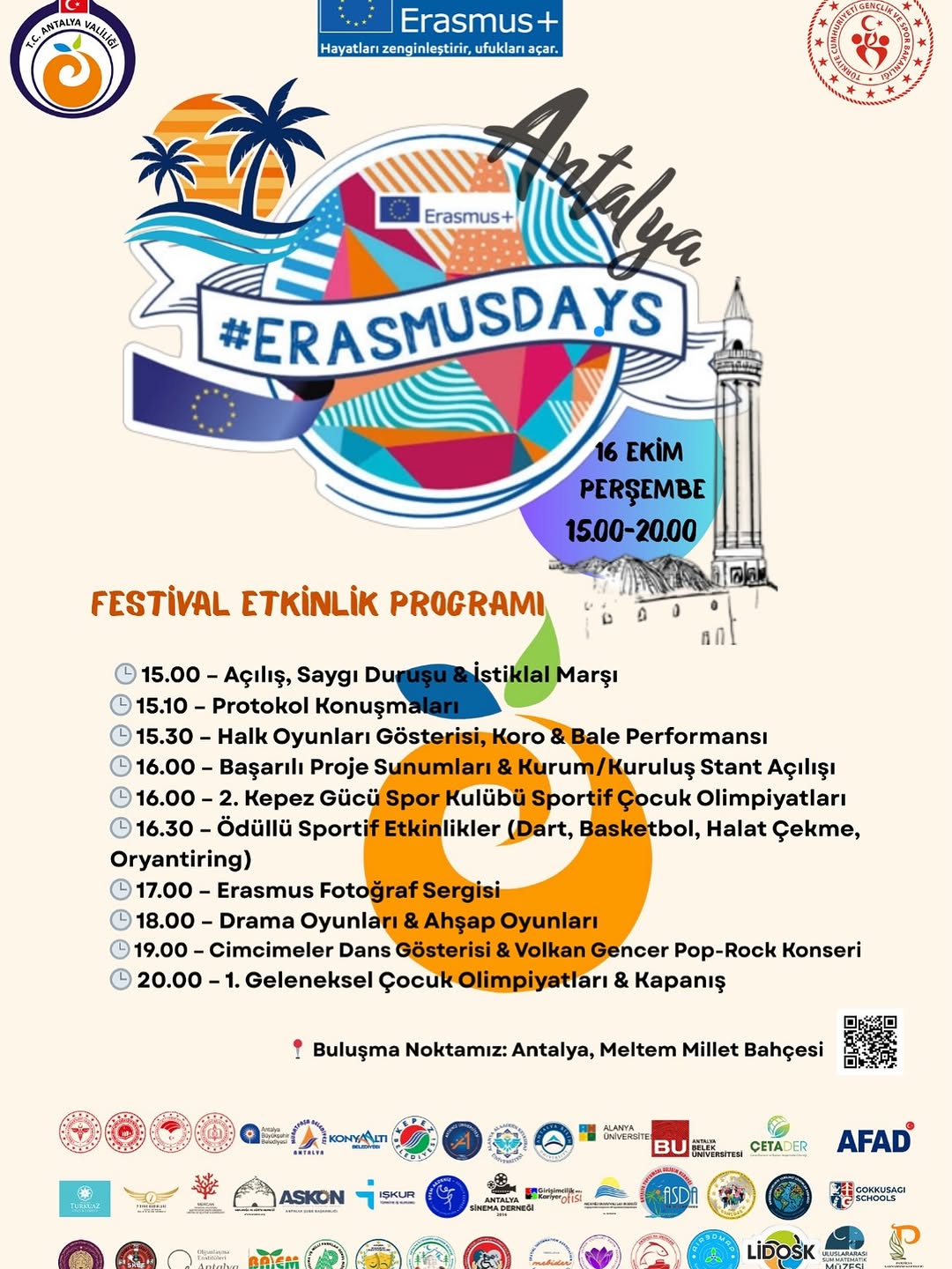 Antalya'da Gençlere Özel Erasmus Bilgilendirme Etkinliği Düzenleniyor