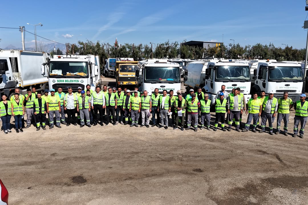Serik Belediyesi, İlçe Genelinde Temizlik Seferberliği Başlattı