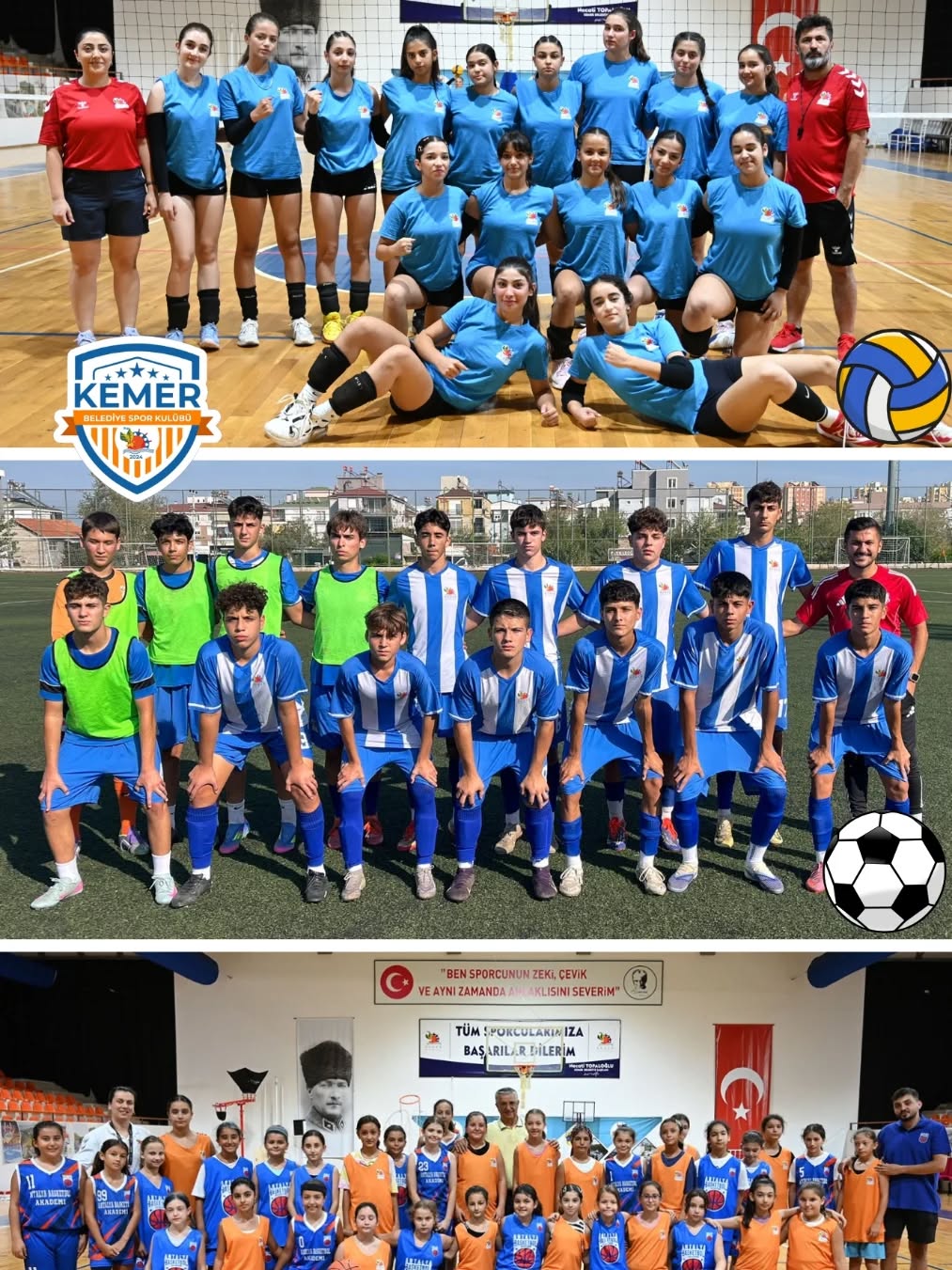 Kemer'de Sporun Tabana Yayılması: Belediye Merkez Spor Kulübü'nden Anlamlı Hamle