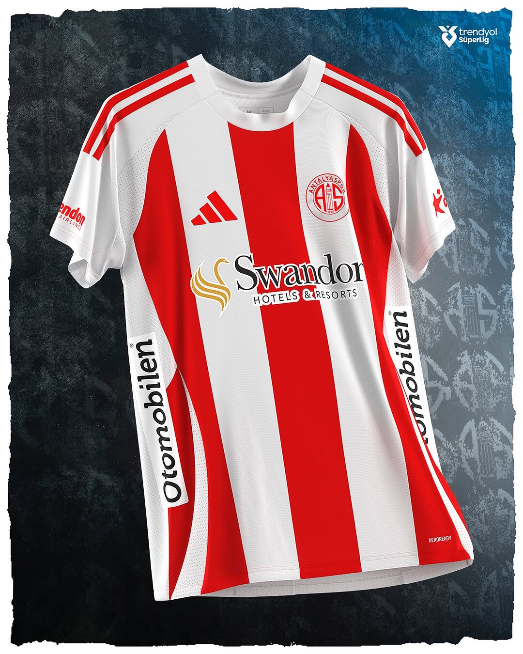 Antalya Spor FK, Başakşehir Maçında Çubuklu Formayla Sahada