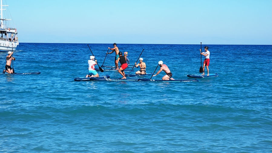 Kemer'de Uluslararası Sup Cup Heyecanı Başladı
